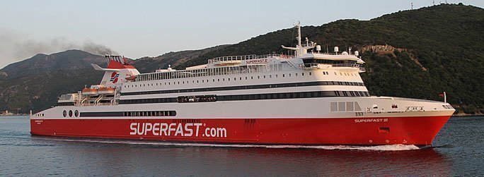 Superfast XI Schiff von Anek Superfast Ferries