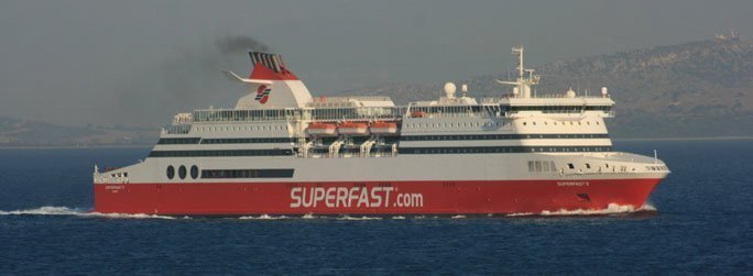Superfast V Schiff von Superfast Ferries