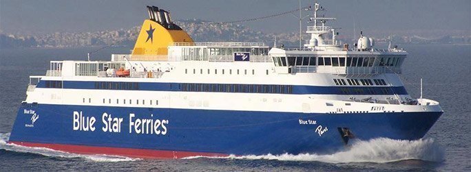 Blue Star Paros Schiff von Blue Star Ferries