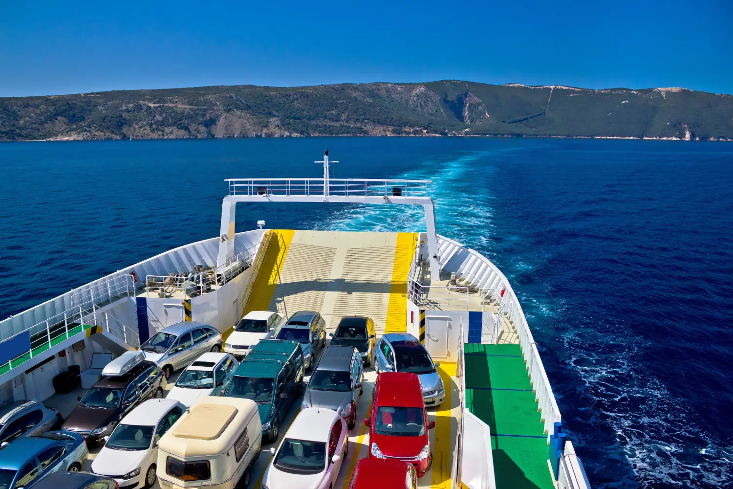 Camping An Bord Griechenland